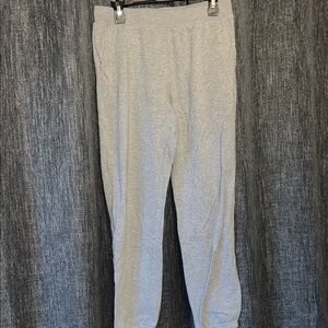 Time and Tru Light Gray Knit Joggers